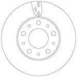Piduriketas TRW DF6918S