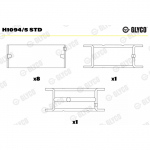 V&auml;ntv&otilde;lli laager GLYCO H1094/5 STD
