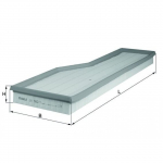 &Otilde;hufilter MAHLE ORIGINAL LX 582/1