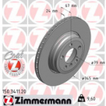 Piduriketas ZIMMERMANN 150.3411.20