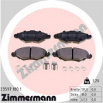 Piduriklotsi komplekt, ketaspidur ZIMMERMANN 23597.180.1