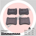 Piduriklotsi komplekt, ketaspidur ZIMMERMANN 23945.165.1