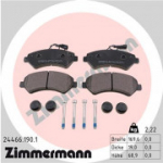 Piduriklotsi komplekt, ketaspidur ZIMMERMANN 24466.190.1