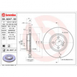 Piduriketas BREMBO 09.A047.31