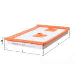 &Otilde;hufilter MAHLE ORIGINAL LX 3525