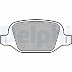 Piduriklotsi komplekt, ketaspidur DELPHI LP1678