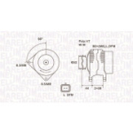 Generaator MAGNETI MARELLI 063731827010