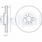 Piduriketas DELPHI BG9151C