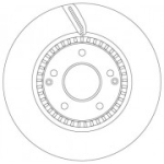 Piduriketas TRW DF6883S