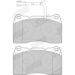 Piduriklotsi komplekt, ketaspidur JURID 573637J