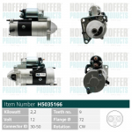 Starter HOFFER H5035166
