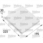 Filter, salongi&otilde;hk VALEO 698512