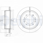 Piduriketas DELPHI BG4275
