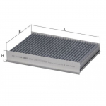 Filter, salongi&otilde;hk MAHLE ORIGINAL LAK 249