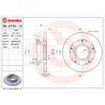 Piduriketas BREMBO 08.A730.10