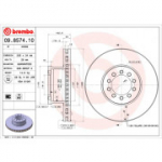 Piduriketas BREMBO 09.8574.10