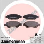 Piduriklotsi komplekt, ketaspidur ZIMMERMANN 23959.175.1