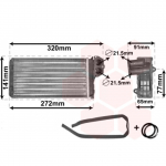 Soojusvaheti, salongik&uuml;te VAN WEZEL 40006199