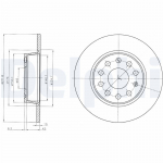 Piduriketas DELPHI BG4324C