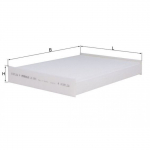 Filter, salongi&otilde;hk KNECHT LA 891