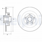 Piduriketas DELPHI BG9134RSC