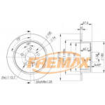 Piduriketas FREMAX BD-7033