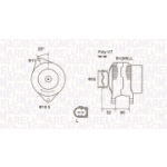 Generaator MAGNETI MARELLI 063731837010
