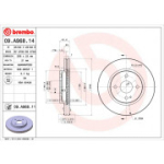 Piduriketas BREMBO 09.A968.11