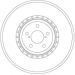 Piduriketas TRW DF6923S