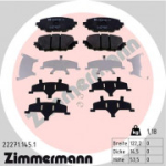 Piduriklotsi komplekt,ketaspidur ZIMMERMANN 22271.145.1