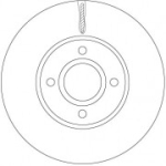 Piduriketas TRW DF6898