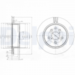 Piduriketas DELPHI BG4024