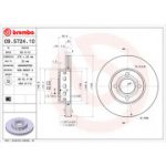 Piduriketas BREMBO 09.5724.10
