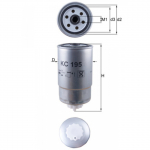 K&uuml;tusefilter MAHLE ORIGINAL KC 195