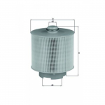 &Otilde;hufilter MAHLE ORIGINAL LX 1006/1D