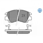 Piduriklotsi komplekt, ketaspidur MEYLE 025 213 7316/W