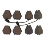 Piduriklotsi komplekt, ketaspidur MAXGEAR 19-1121
