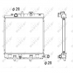 Radiaator, mootorijahutus NRF 53291
