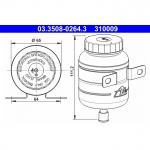 Paisupaak, pidurivedelik ATE 03.3508-0264.3