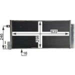 Kondensaator, kliimaseade MAHLE ORIGINAL AC 505 001S