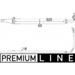 &Otilde;liradiaator, roolimine MAHLE ORIGINAL CLC 10 000P