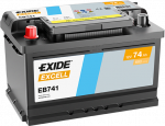 Aku EXIDE Excell EB741 74Ah 680A