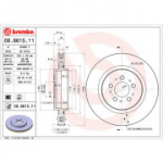 Piduriketas BREMBO 09.8615.11
