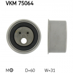 Pingutusrull, hammasrihm SKF VKM 75064
