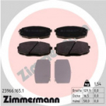 Piduriklotsi komplekt, ketaspidur ZIMMERMANN 23966.165.1
