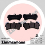 Piduriklotsi komplekt, ketaspidur ZIMMERMANN 23693.165.9