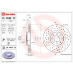 Piduriketas BREMBO 09.4939.3X