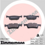 Piduriklotsi komplekt, ketaspidur ZIMMERMANN 25841.160.1