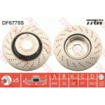 Piduriketas TRW DF6775S