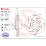 Piduriketas BREMBO 09.8780.21
